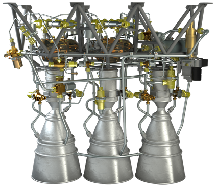 Двигуни для місячних місій