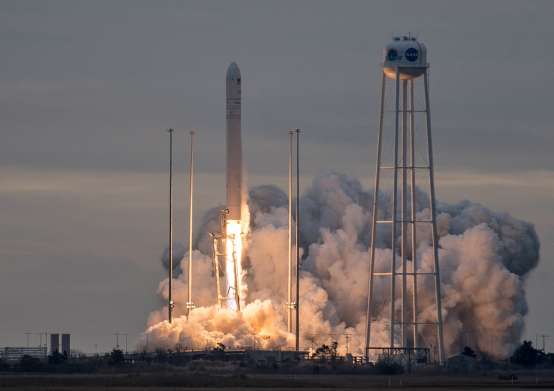 SUCCESSFUL LAUNCH OF THE ANTARES ROCKET